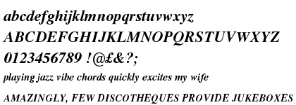 Nimbus Roman No 9 Medium Italic OT Plus
