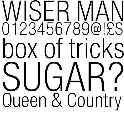 Nimbus Sans Light Condensed (L)