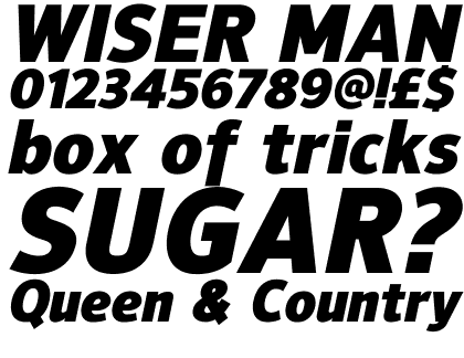 NuOrder Black Italic