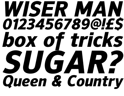 NuOrder Heavy Italic