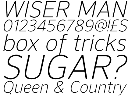 NuOrder Light Italic