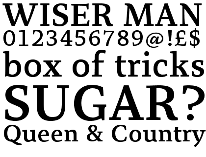 Organon Serif DemiBold