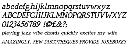 Quick Type Medium Italic