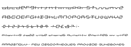 Robotron Thin Italic