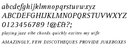 Rotis Serif Std Italic