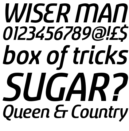 Sancoale Medium Italic