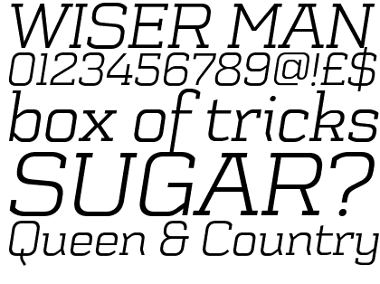 Schwager Light Italic