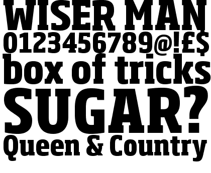 Soho&trade; Extra Bold Condensed