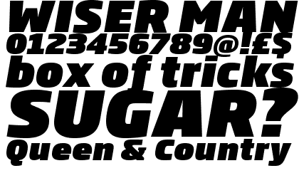 Soho&trade; Gothic Ultra Italic