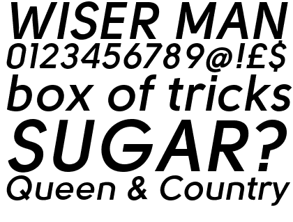 Solomon Sans Semi Bold Italic