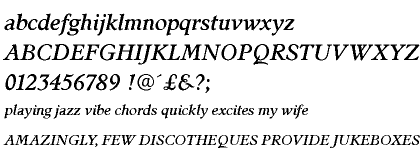 Stanhope Medium Italic