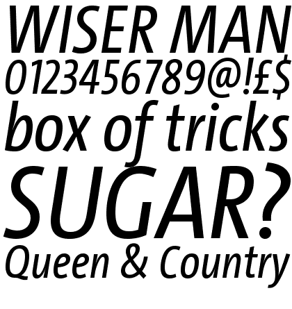 TheSans Condensed LF5 Italic