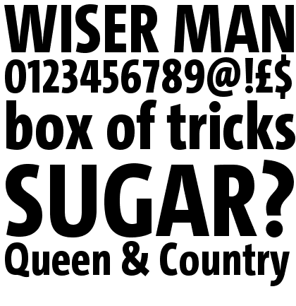 TheSans Condensed LF8 ExtraBold