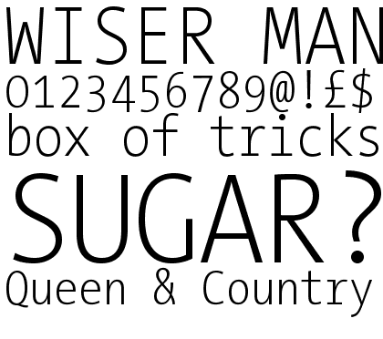 TheSans Mono Condensed ExtraLight