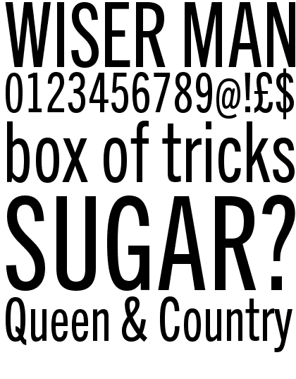 Trade Gothic Next&reg; Pro Compressed