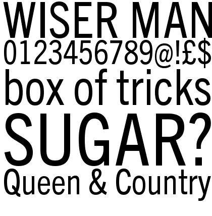 Trade Gothic Next&reg; Pro Condensed