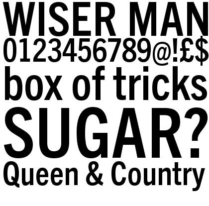 Trade Gothic Next&reg; Pro Condensed Bold