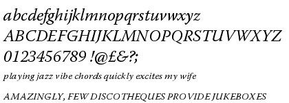 Warnock&trade; Pro Italic