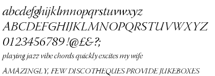 Warnock&trade; Pro Light Italic Display