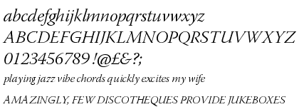 Warnock&trade; Pro Light Italic Subhead