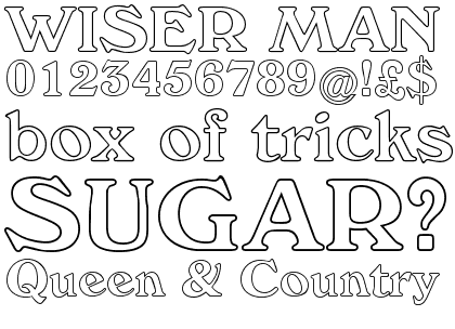 Windsor&trade; by Linotype Com Bold Outline
