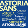Astoria Sans Complete Family
