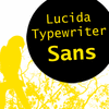 Lucida&trade; Sans Typewriter Volume